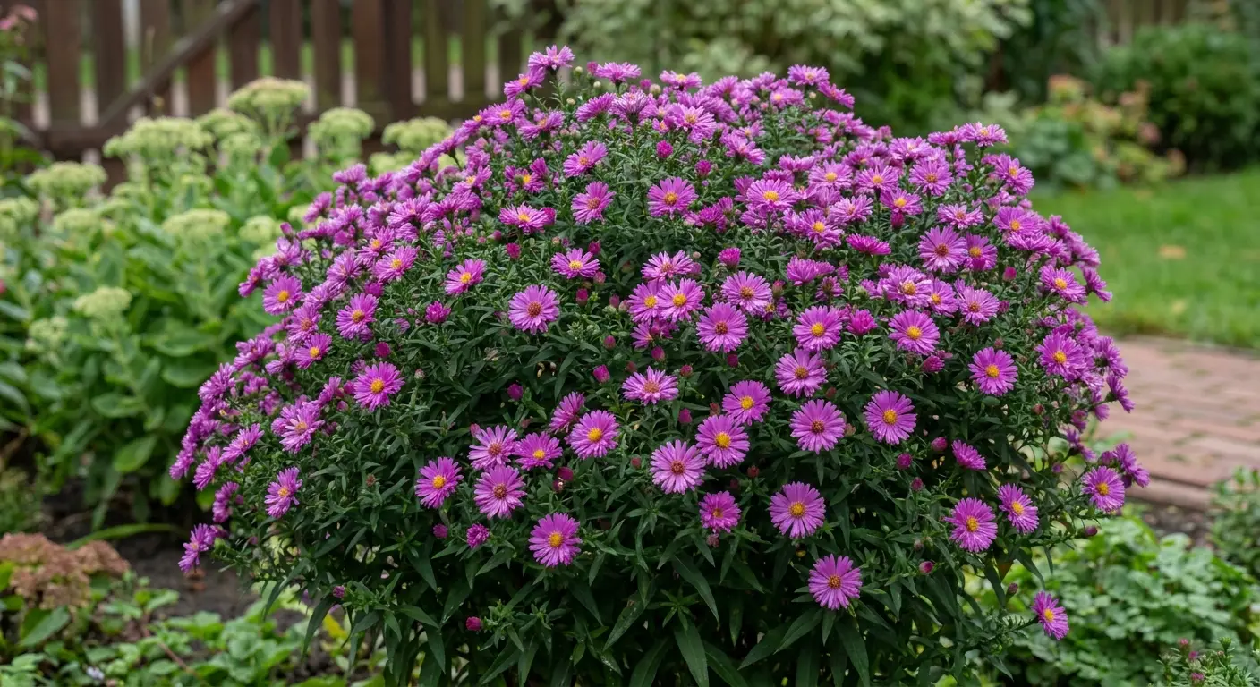 Aster krzaczasty 'Jenny'
